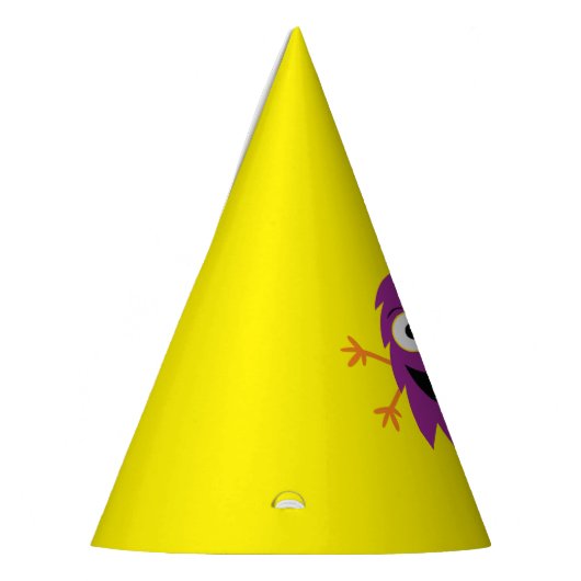 Monster Birthday Party Partyhütchen (Links)