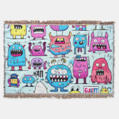 Monster Blanket Decke (Vorderseite)