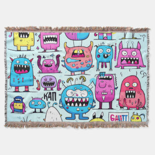 Monster Blanket Decke