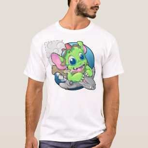 Monster-Bomber-Pilot T-Shirt