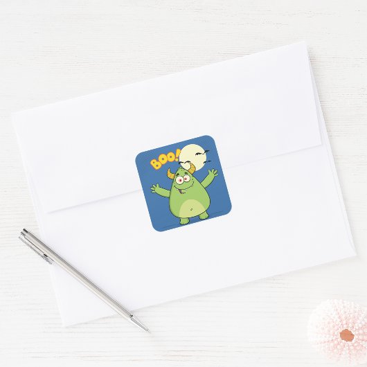 Monster Boo Stickers