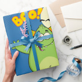 Monster Boo Wrapping Paper Geschenkpapier