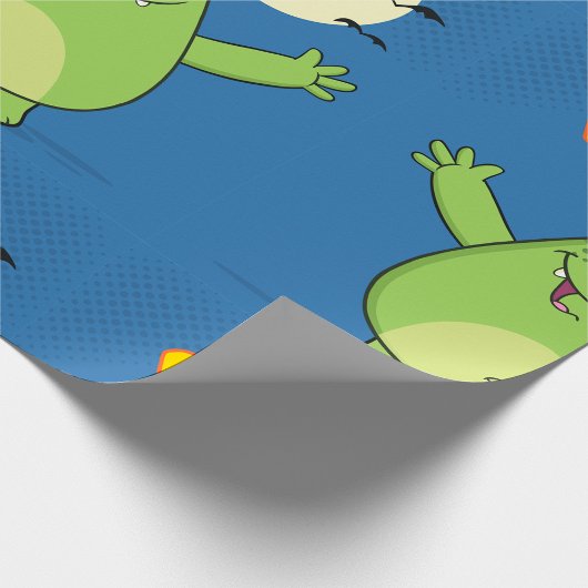Monster Boo Wrapping Paper Geschenkpapier