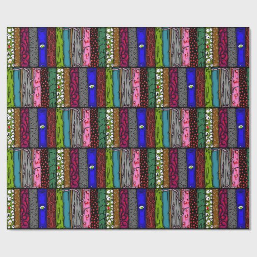 Monster Books Gift Wrap Geschenkpapier (Flach)