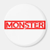 Monster-Briefmarke Magnet (Vorne)