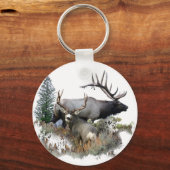 Monster bull trophy buck schlüsselanhänger (Vorderseite)