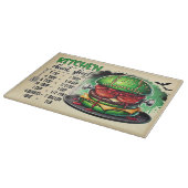 Monster Burger & Kitchenette Schneidebrett (Ecke)