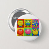 Monster Button (Vorne & Hinten)