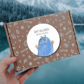 Monster Candy Happy Halloween Runder Aufkleber