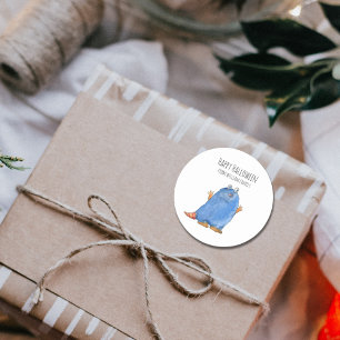 Monster Candy Happy Halloween Runder Aufkleber