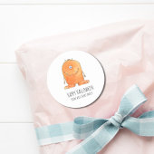 Monster Candy Happy Halloween Runder Aufkleber