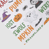 Monster Candy Parade zu Halloween Seidenpapier (Ausschnitt)