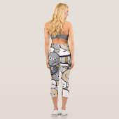 Monster Capri Leggings (Rückseite)