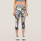 Monster Capri Leggings (Vorderseite)