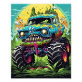 Monster Cars Fotodruck (Vorne)