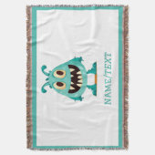 Monster/Cartoon/Alien Decke (Vorderseite Vertikal)
