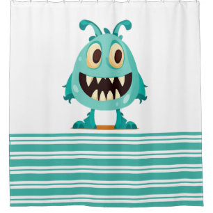 Monster/Cartoon/Alien Duschvorhang
