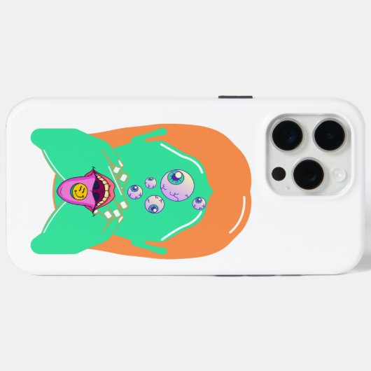 Monster Case-Mate iPhone Hülle (Rückseite (Horizontal))