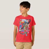 Monster Collage Boys T - Shirt (Vorne ganz)