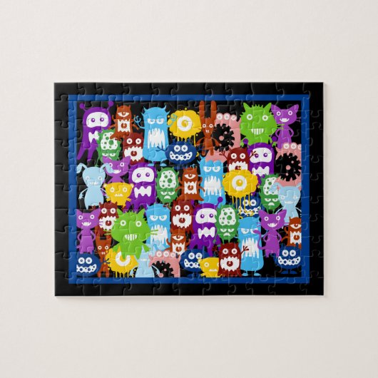 Monster Collage Jigsaw Puzzle (Horizontal)