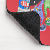 Monster-Collage Mousepad (Ecke)