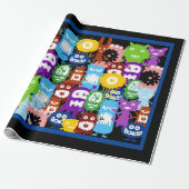 Monster Collage Wrapping Paper Geschenkpapier (Ungerollt)