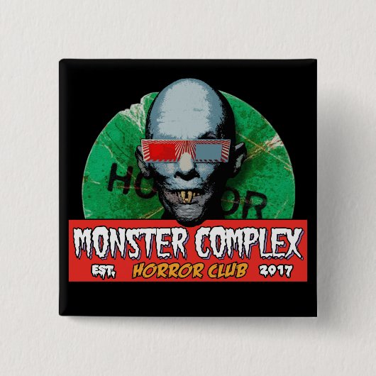 MONSTER COMPLEX 2-INCH-SQUARE-SCHALTFLÄCHE BUTTON (Vorderseite)