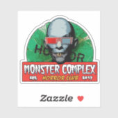 MONSTER COMPLEX CUT VINYL STICKERS AUFKLEBER (Blatt)