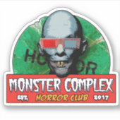 MONSTER COMPLEX CUT VINYL STICKERS AUFKLEBER (Vorderseite)