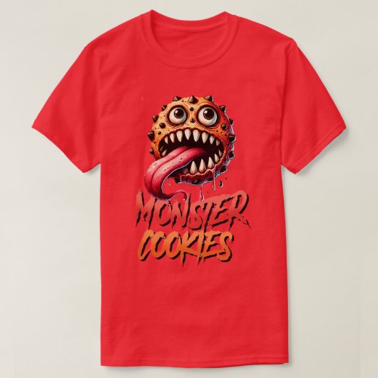Monster-Cookies T-Shirt (Design vorne)