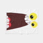 Monster Costume Easy Costume Goofy Ideen Halloween Fleecedecke (Vorderseite (Horizontal))