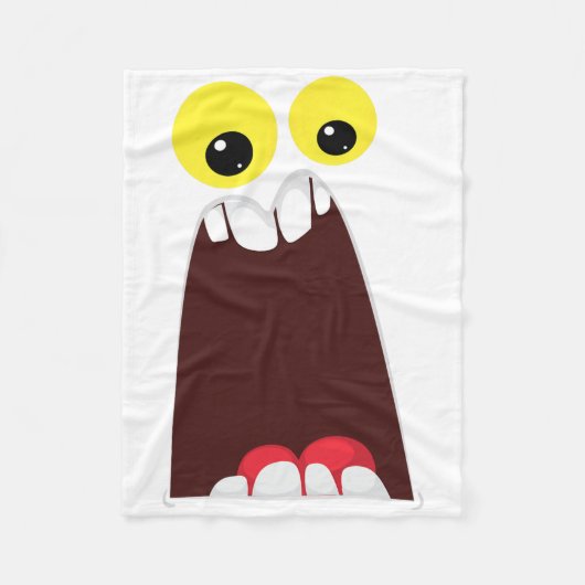 Monster Costume Easy Costume Goofy Ideen Halloween Fleecedecke (Vorderseite)