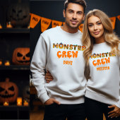Monster Crew Individuelle Name Halloween Sweatshirt