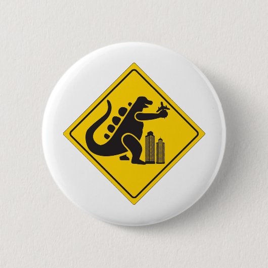 Monster Crossing Button (Vorderseite)
