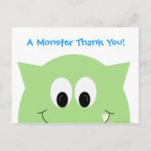 Monster Danke, Postcard Postkarte (Vorderseite)