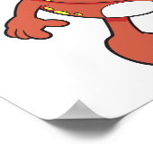 Monster der niedlichen Plünderung Poster (Ecke)