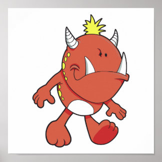 Monster der niedlichen Plünderung Poster