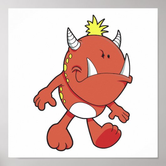 Monster der niedlichen Plünderung Poster (Vorne)