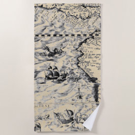 Monster der Pazifischen Ozeane Strandtuch