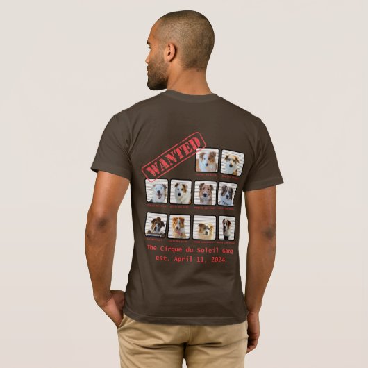 Monster des grauen Mahem-T - Shirt (Schwarz voll)