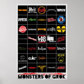 Monster des Grok Poster (Vorne)