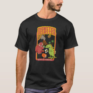 Monster-Desaster-Hinweis auf das Aussterben von Di T-Shirt