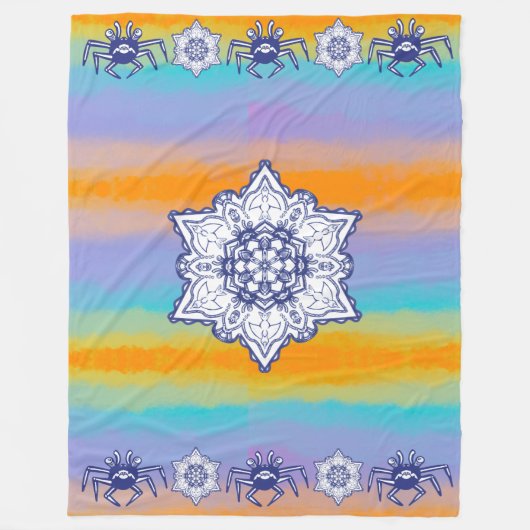 Monster Design Fleecedecke (Vorderseite)