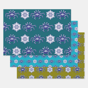 Monster Design Geschenkpapier Set
