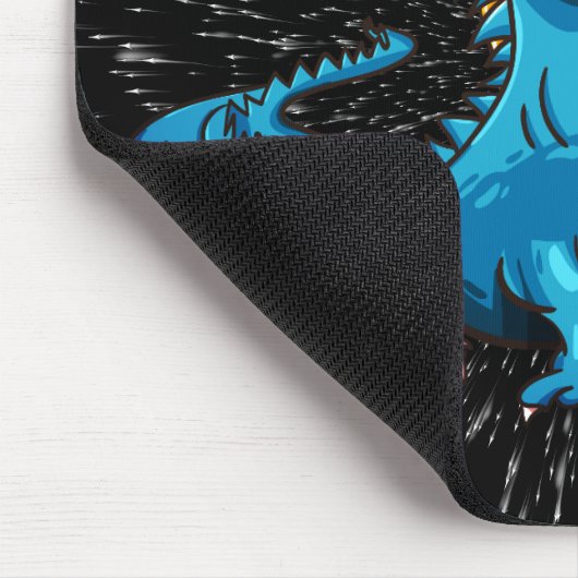 Monster Dino Attack Mousepad (Ecke)