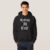 Monster DO existieren Hoodie (Vorne ganz)