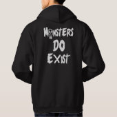 Monster DO existieren Hoodie (Rückseite)