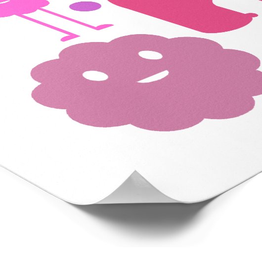 Monster drucken! poster (Ecke)