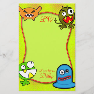Monster - eine Anmerkung von… Briefpapier