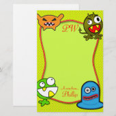 Monster - eine Anmerkung von… Briefpapier (Vorne/Hinten)